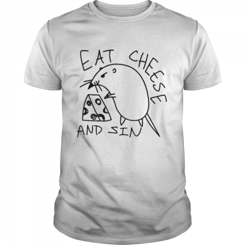 Rat eat cheese and sin shirt