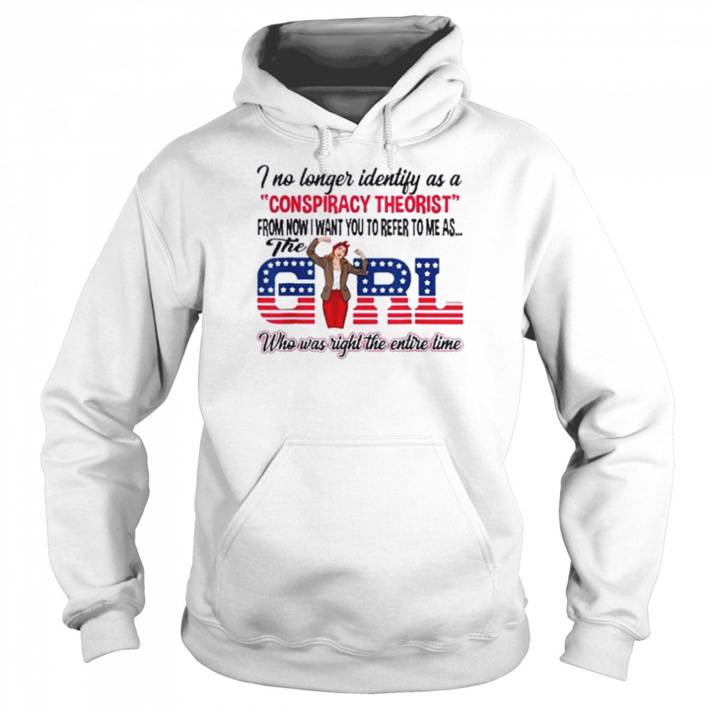 The Girl Who Was Right Biden Anti Democrat  Unisex Hoodie