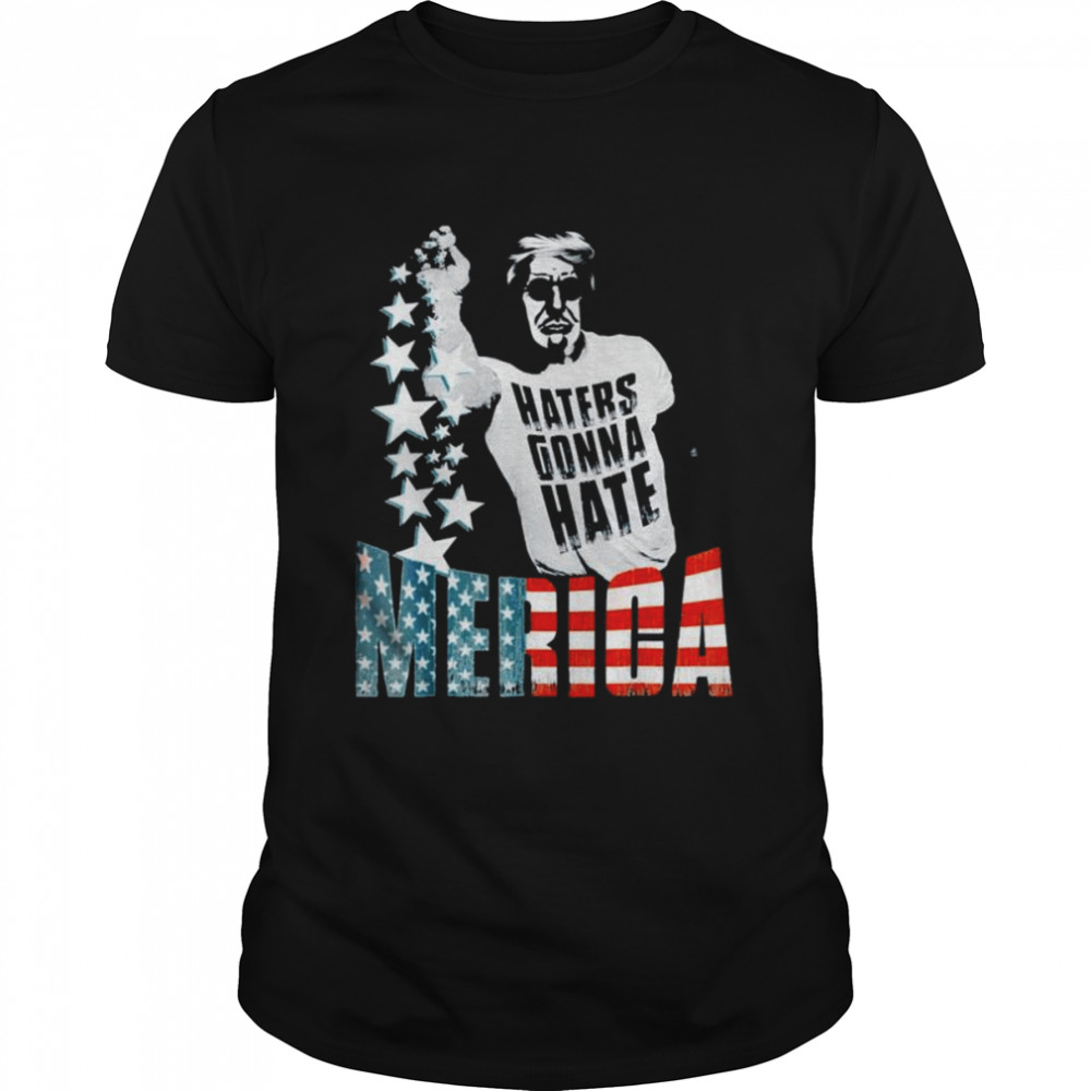 Trump bae merica 4th of july Trump salt haters gonna hate shirt