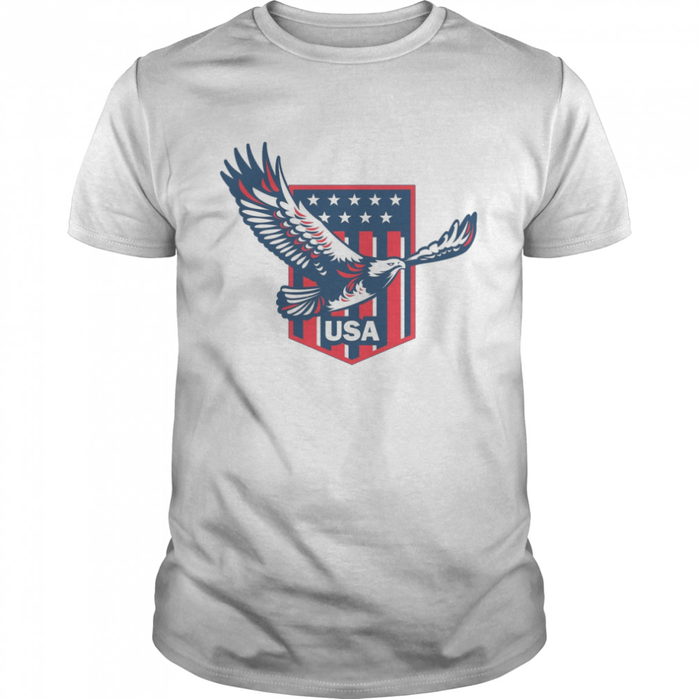 Usa Bald Eagle 4th Of July Stars And Stripes Shield Independence Day shirt