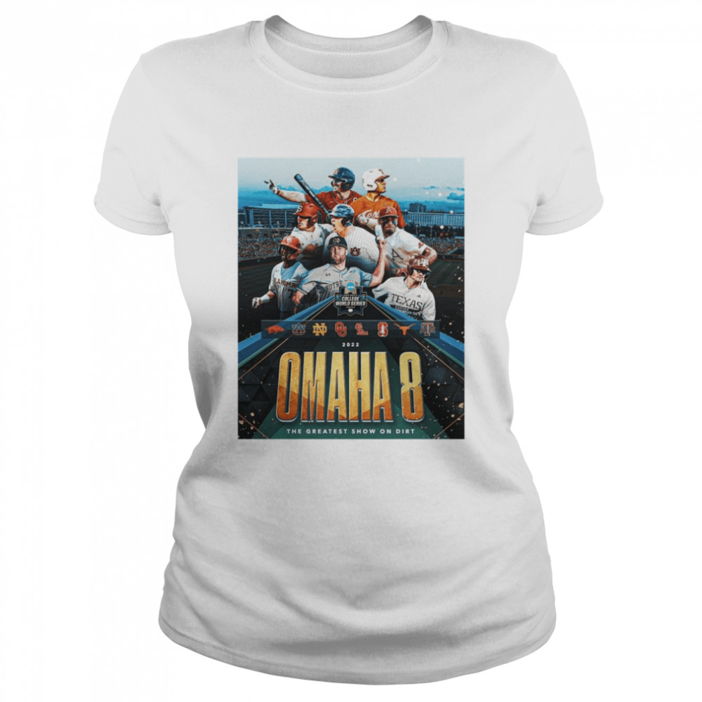 2022 Omaha 8-Team The Greatest Show On Dirt  Classic Women's T-shirt