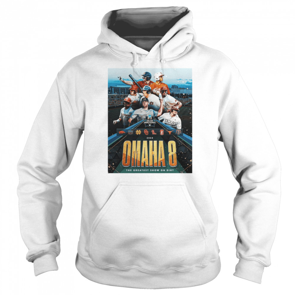 2022 Omaha 8-Team The Greatest Show On Dirt  Unisex Hoodie