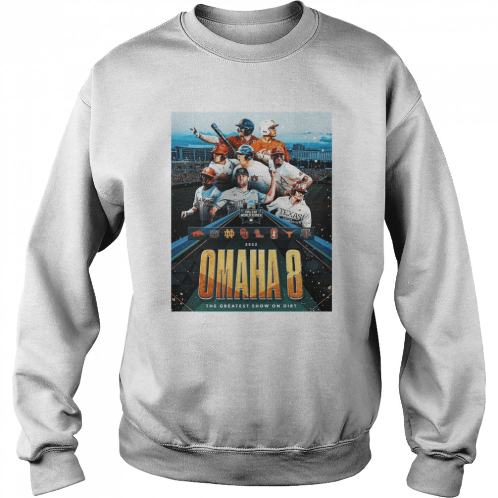 2022 Omaha 8-Team The Greatest Show On Dirt  Unisex Sweatshirt