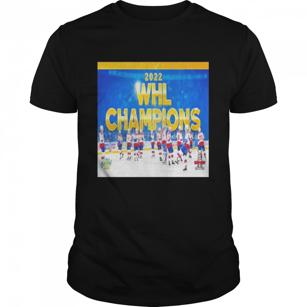 2022 whl championship edmonton oil kings champions shirt