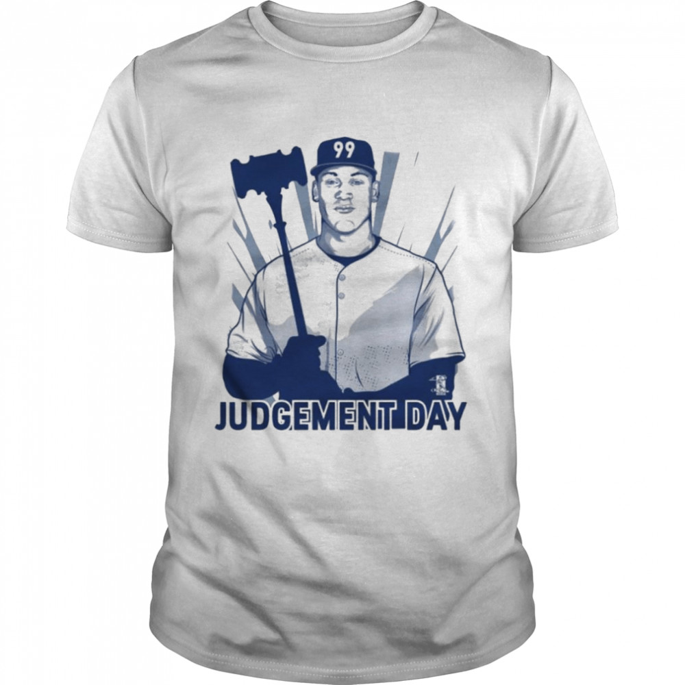 Aaron Judge New York Yankees baseball 99 judgement day shirt