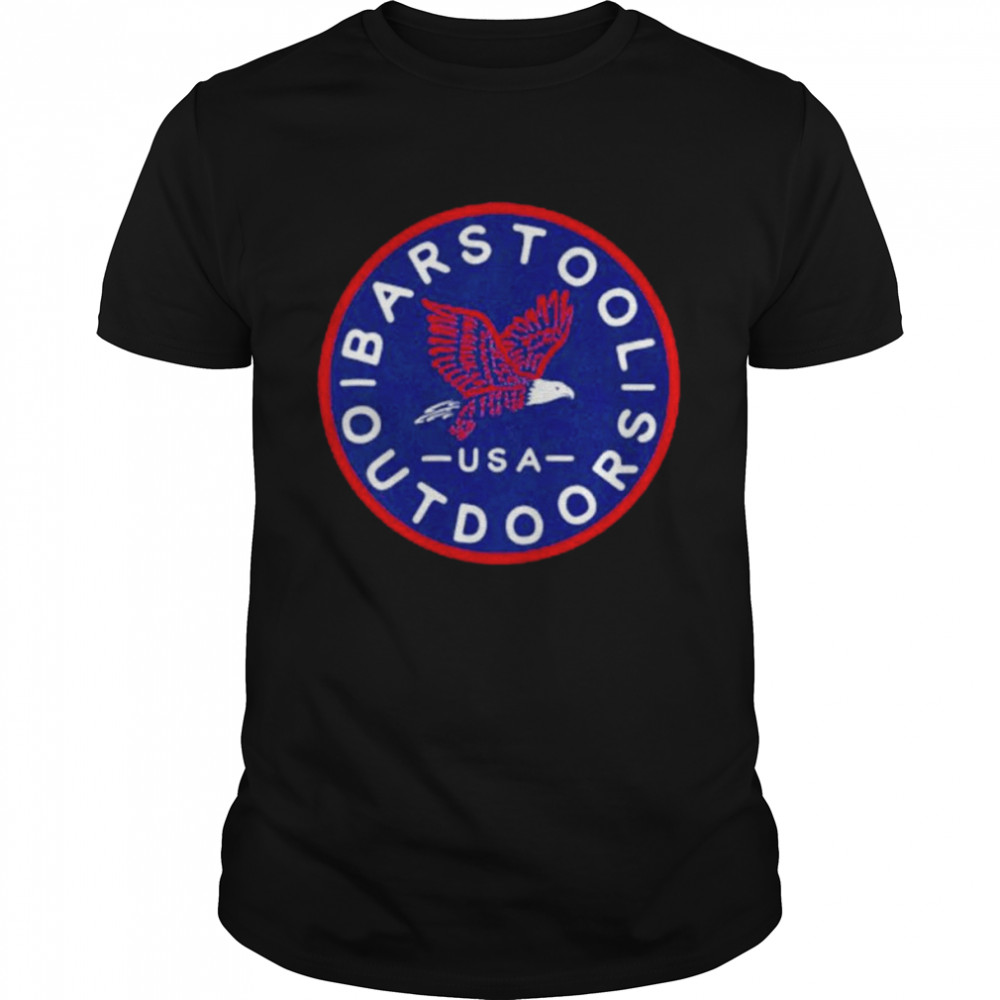 Barstool Outdoors Eagle USA shirt