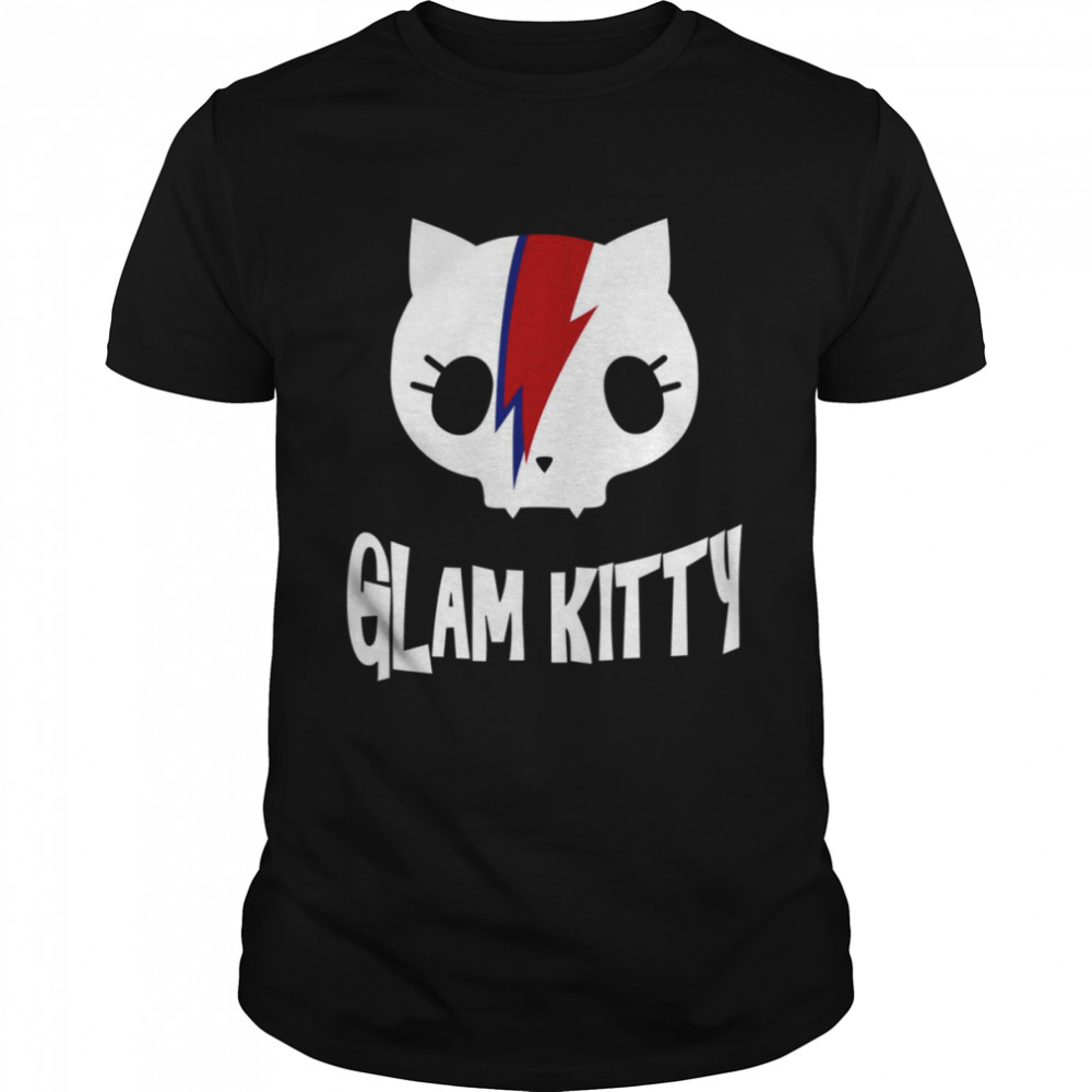 Cat Glam Rock And Roll shirt