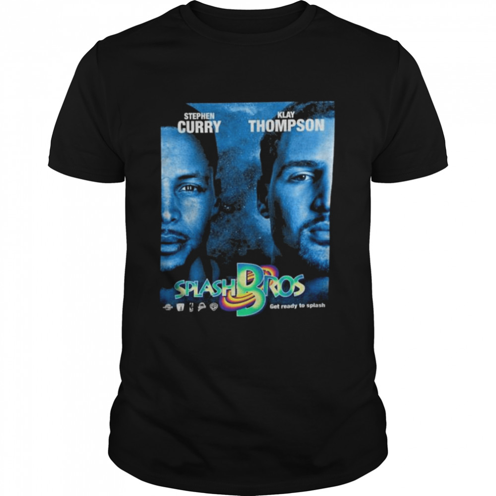 Chris montano stephen curry and klay thompson splash Bros get ready to splash shirt