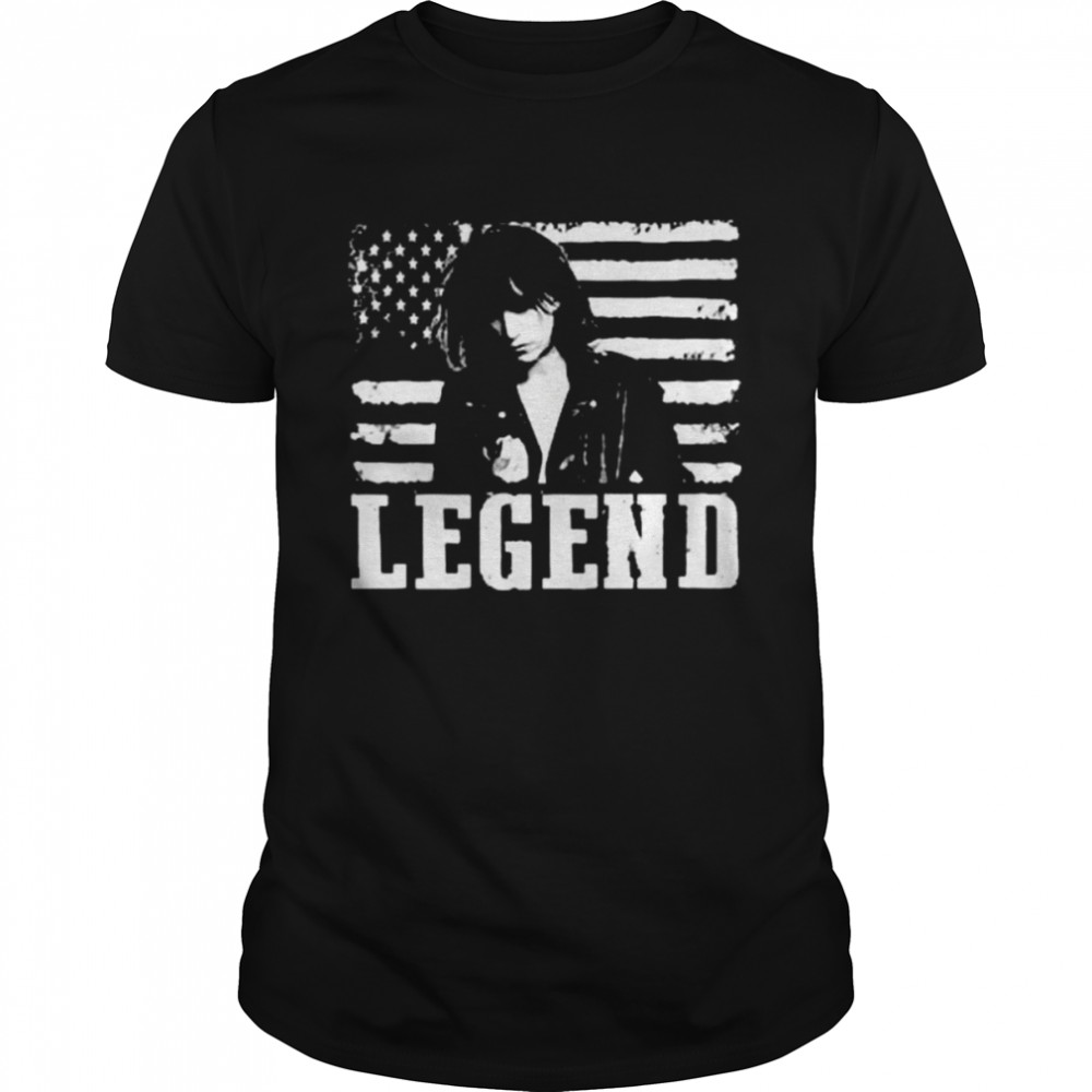 Distressed American Flag Patti Smith Music Legend shirt