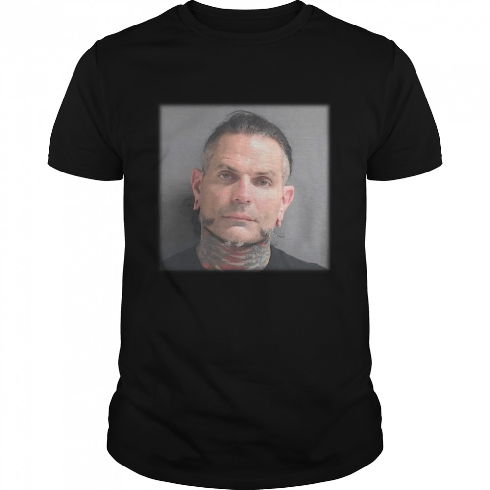 Jeff Hardy Arrested Mugshot shirt