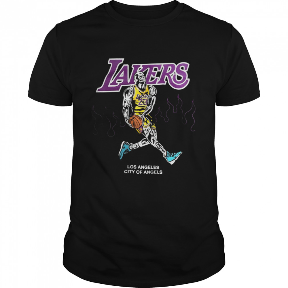 Los Angeles City Of Angels Lebron Lakers Warren Lotas shirt