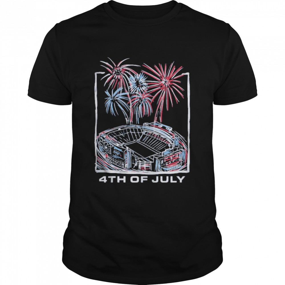 NB Stadium Fireworks 4th Of July Shirt