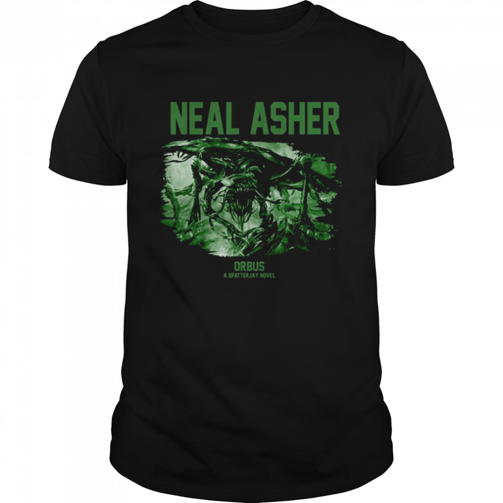 Neal Asher Orbus shirt