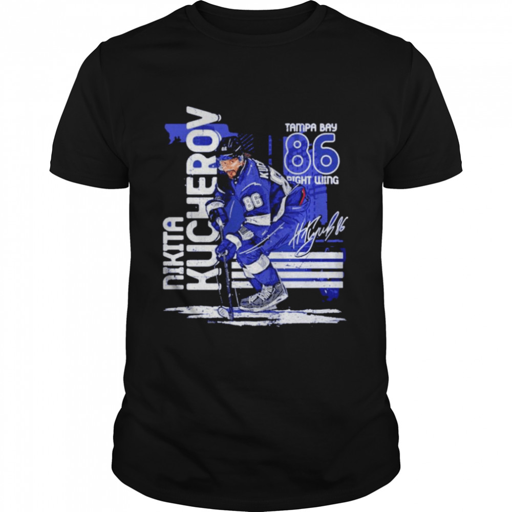 Nikita Kucherov Tampa Bay Lightning State signature shirt