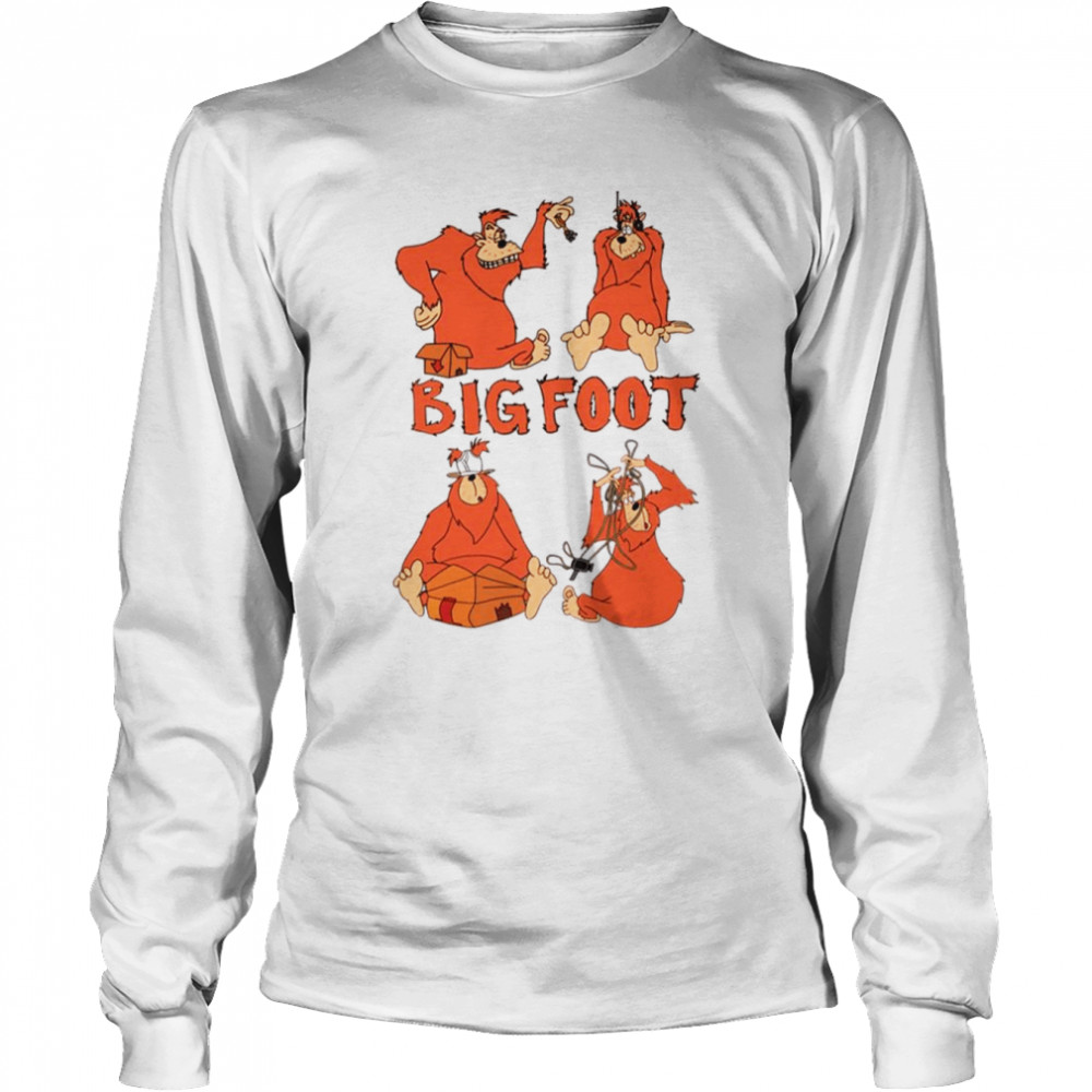 Possions Bigfoot Max A Goofy Movie shirt Long Sleeved T-shirt