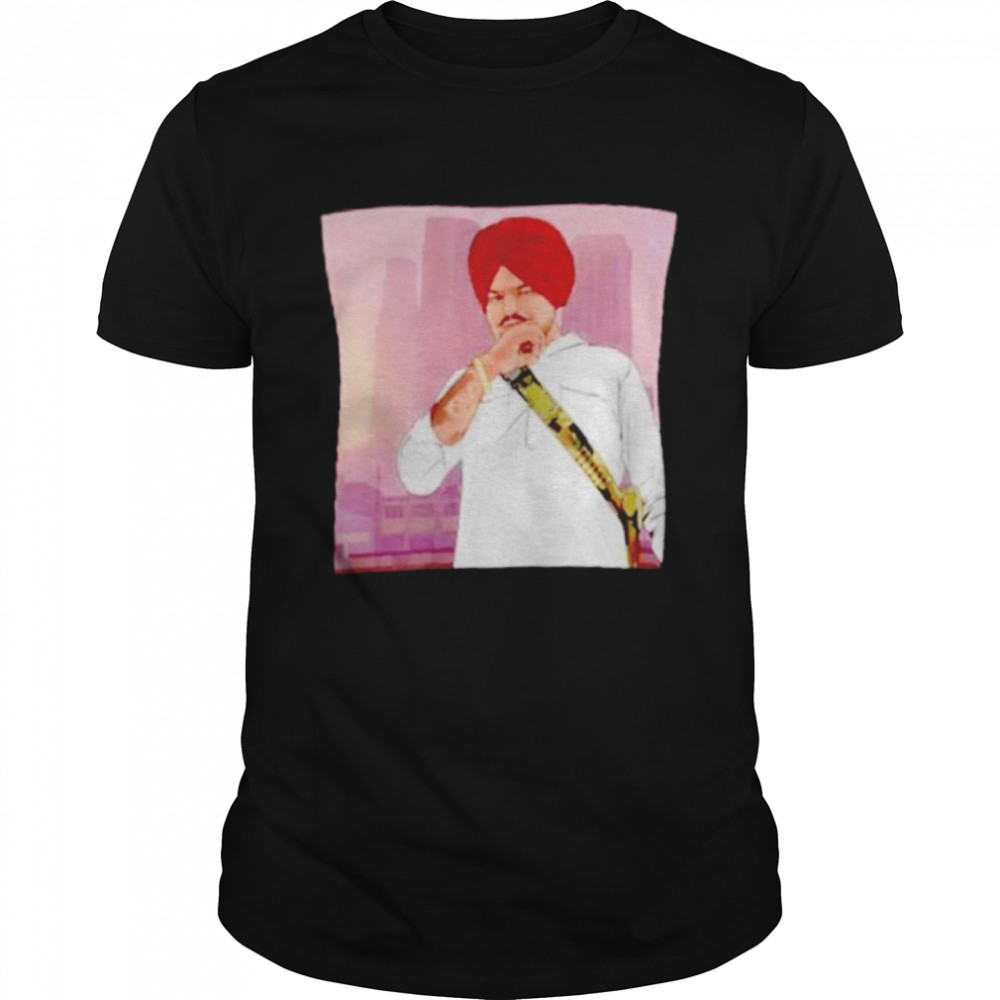 Rapper Sidhu Moose Wala shirt