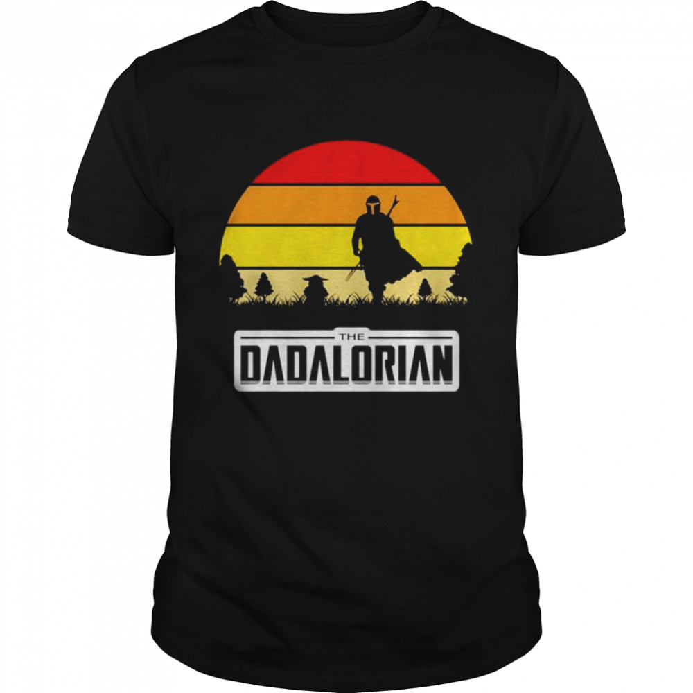 The Dadalorian sunset shirt