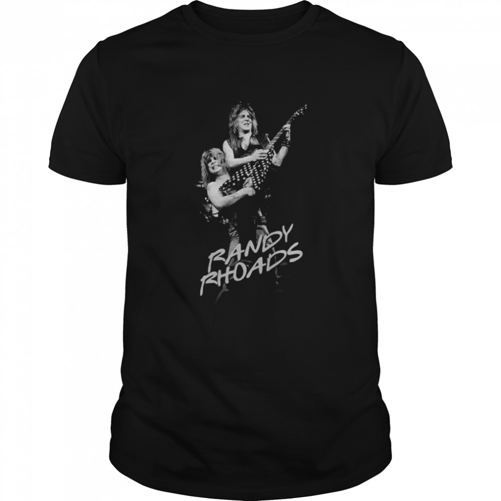 The Typing Lead Guitar Randy Rhoads shirt