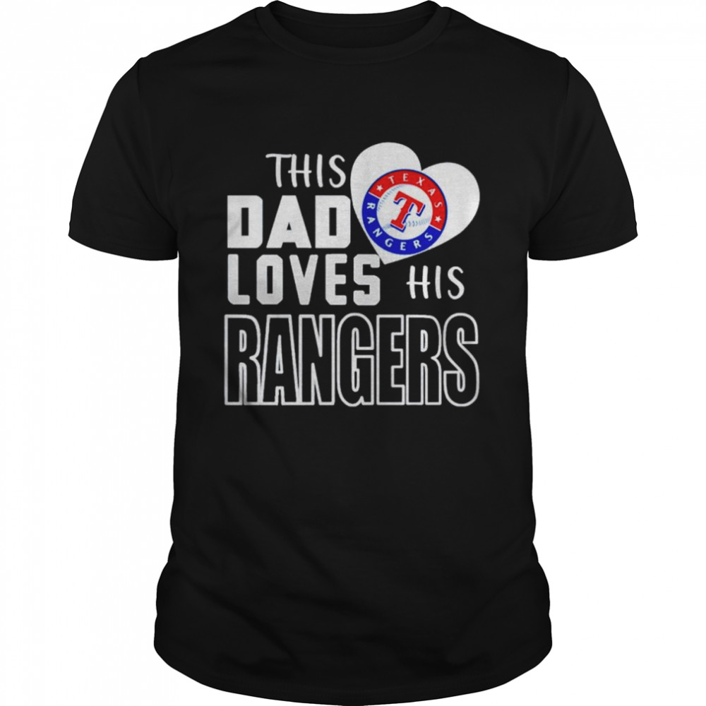 This Daddy loves his Rangers shirt