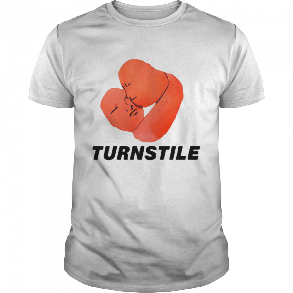 Turnstile embrace white shirt