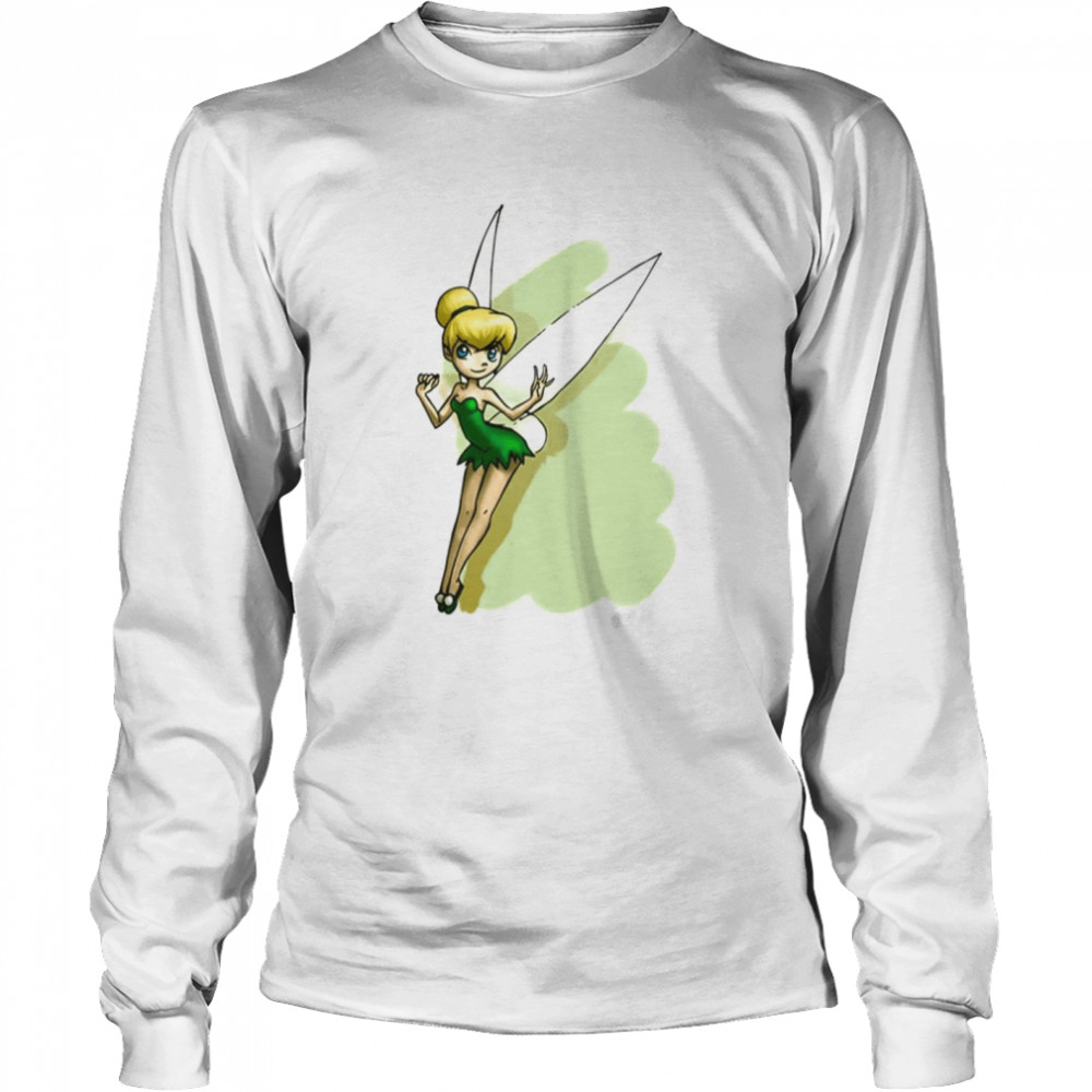 Tinkerbell Peter Pan Disney shirt Long Sleeved T-shirt