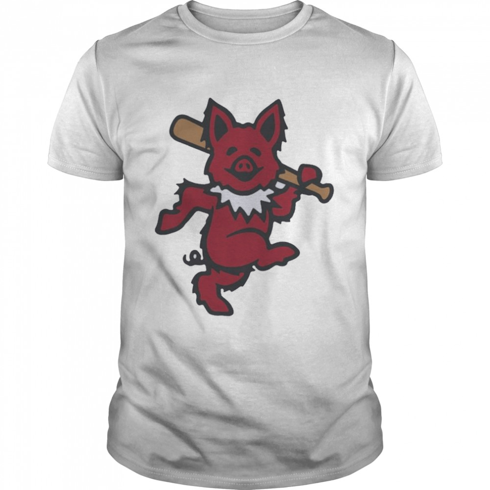 Arkansas Dancing Hogs Baseball Shirt