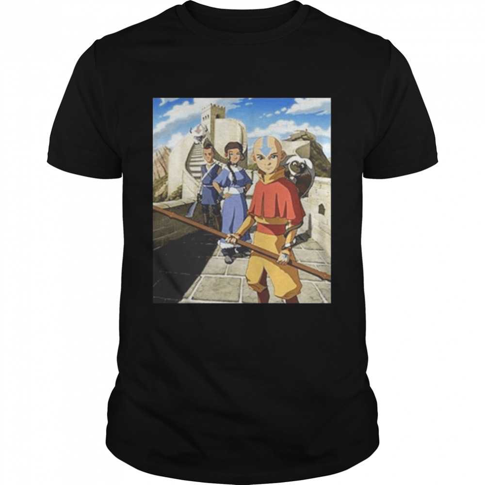 Cartoon 3 new characters avatar the last airbender films shirt