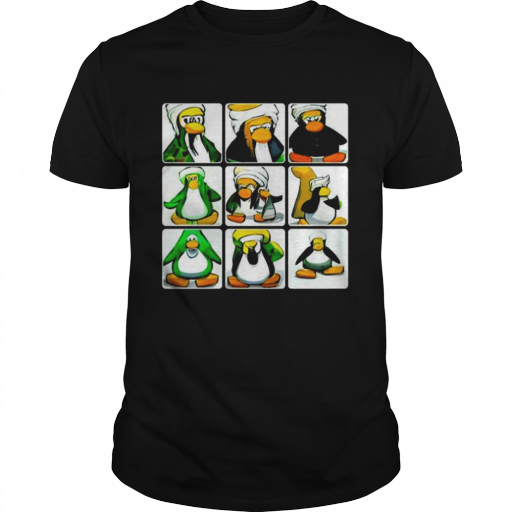 Club penguin bin laden shirt