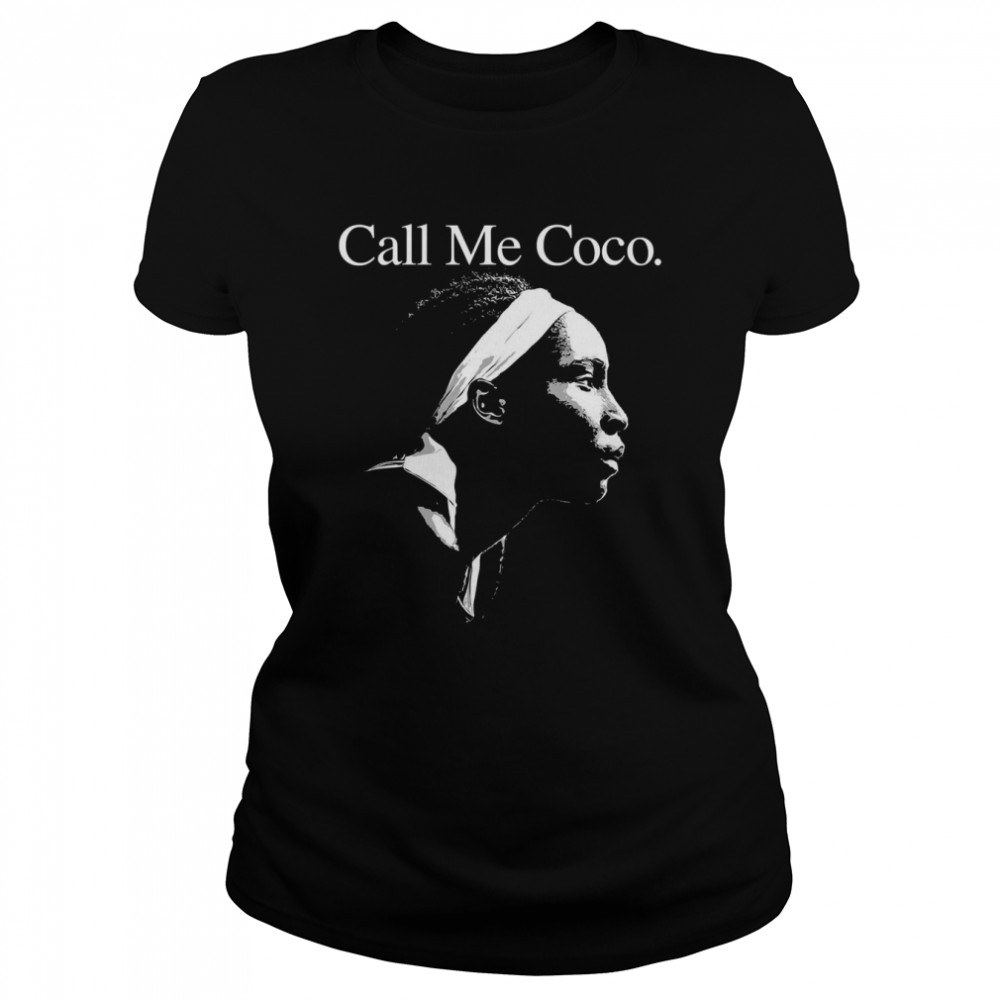 Coco Gauff Call Me Coco shirt Classic Women's T-shirt