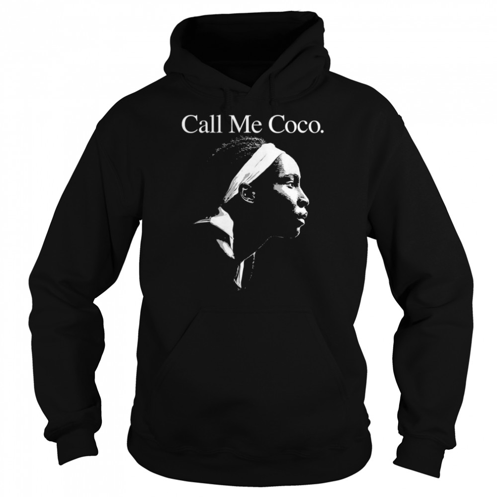 Coco Gauff Call Me Coco shirt Unisex Hoodie