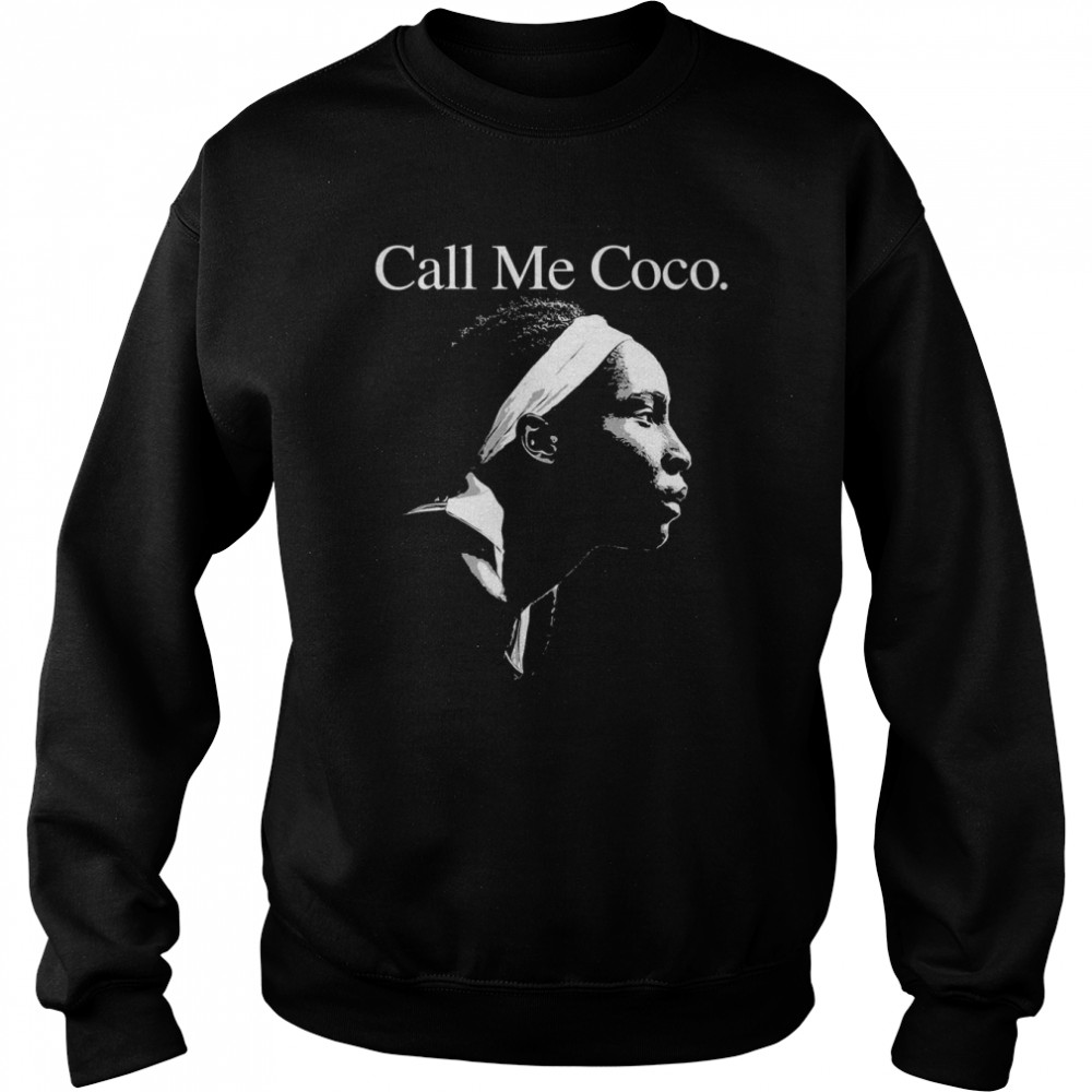 Coco Gauff Call Me Coco shirt Unisex Sweatshirt