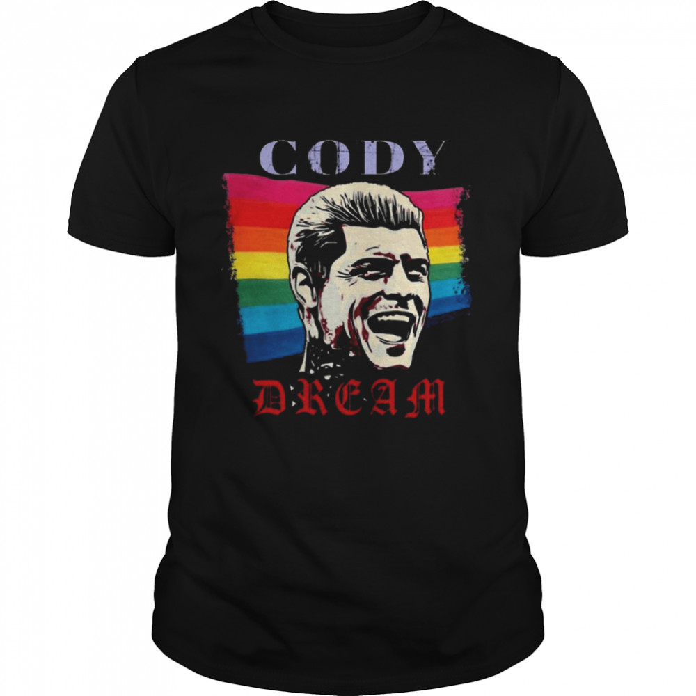 Cody Rhodes American Nightmare Rainbow Flag Shirt