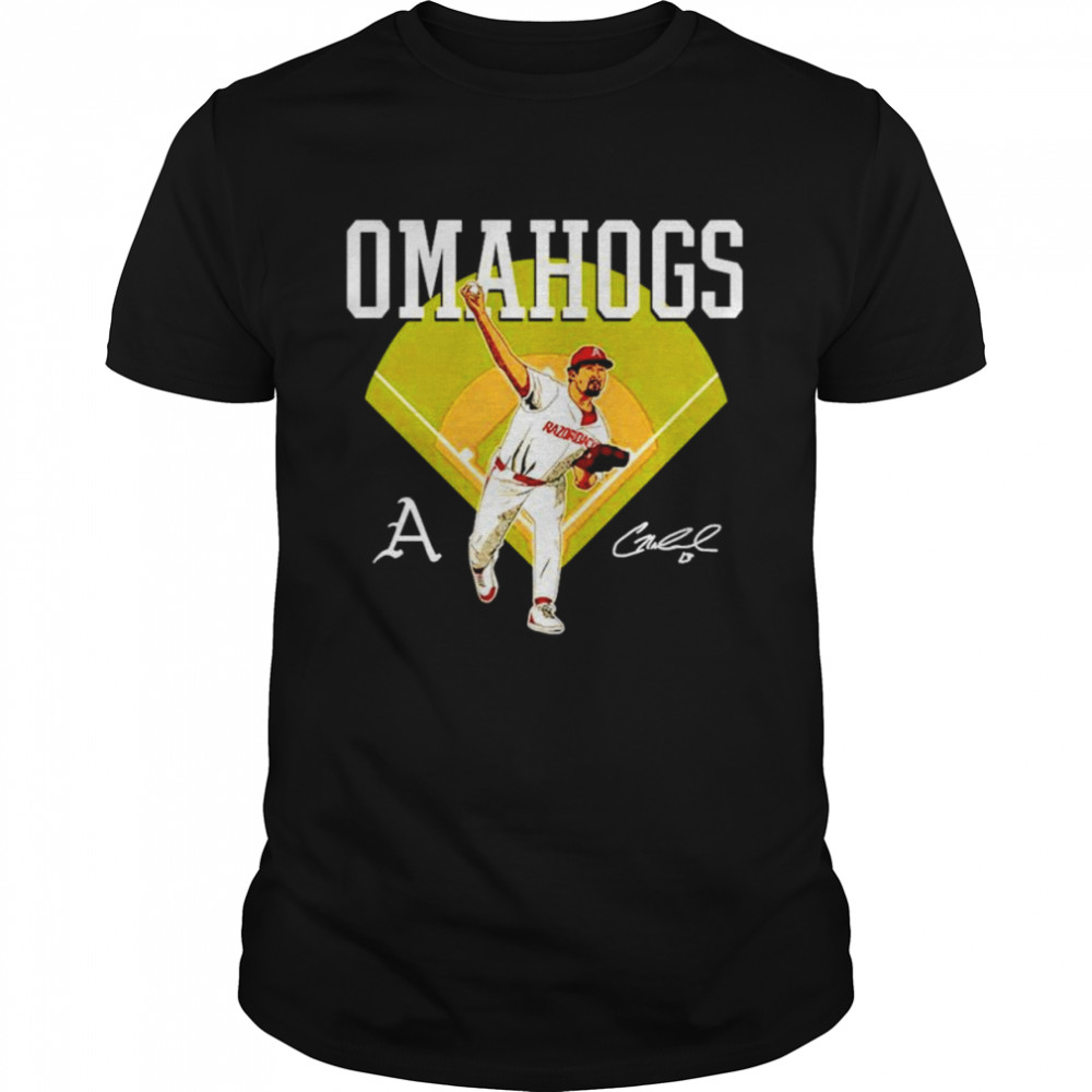 Connor Noland Arkansas Razorbacks Omahogs signature shirt