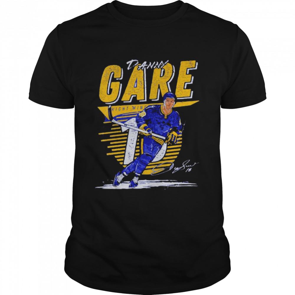 Danny Gare Buffalo Sabres comet signature shirt