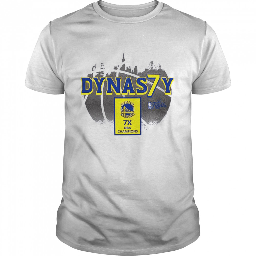 Dynas7y Golden State Warriors 7X NBA Finals Champions Shirt