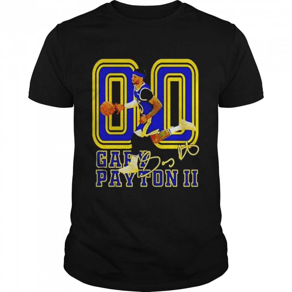 Gary Payton II Golden State Warriors siganture shirt