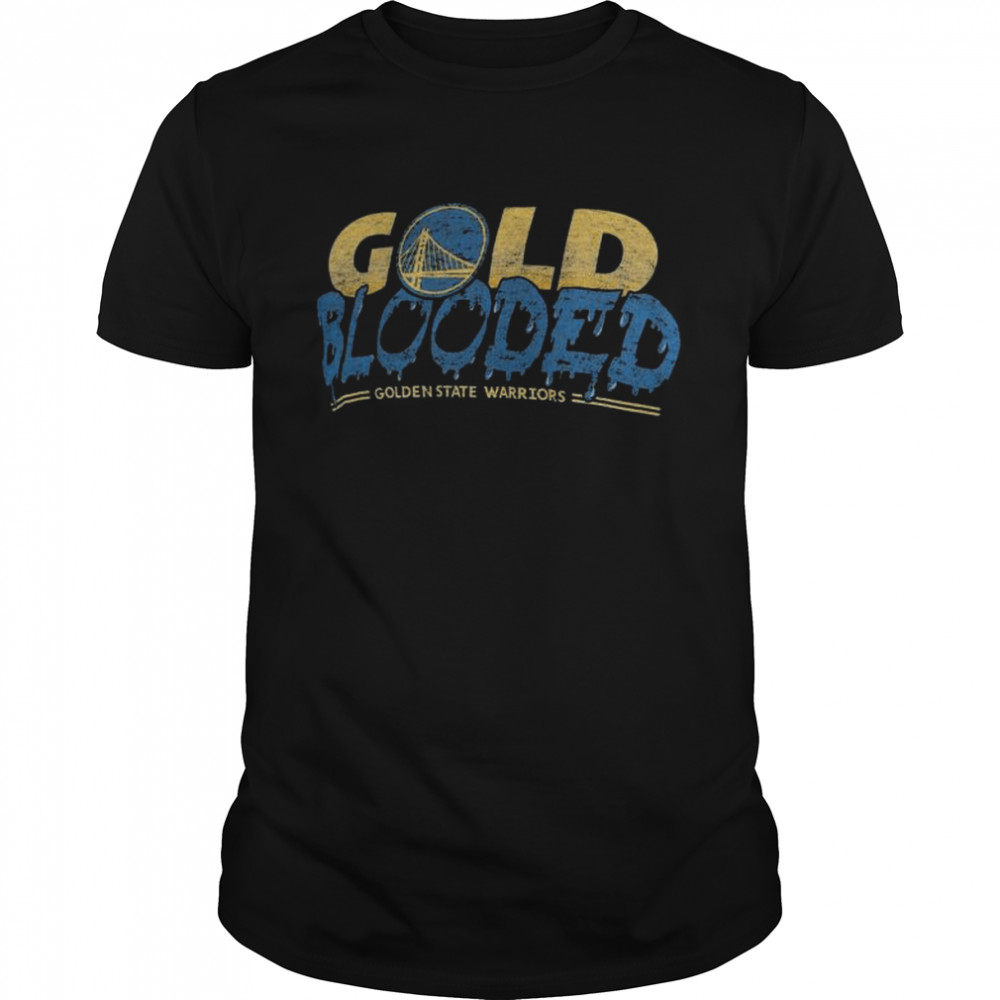 Golden state warriors ’47 gold blooded hometown regional shirt