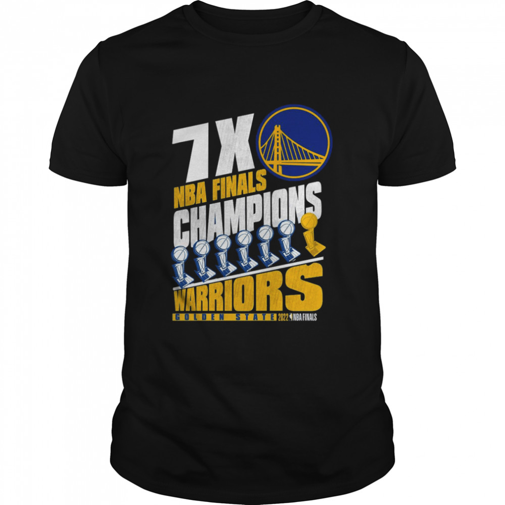 Golden State Warriors 7X NBA Finals Champions Shirt