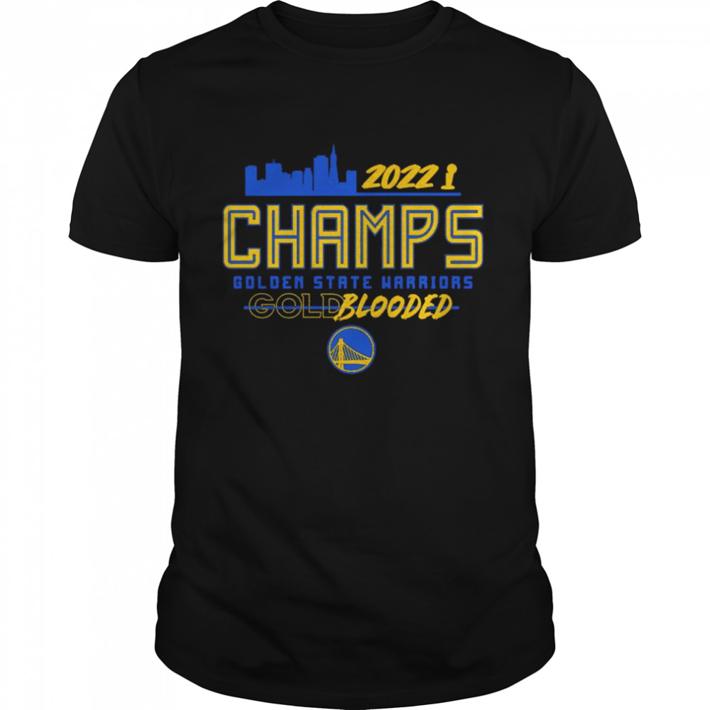 Golden State Warriors Sportiqe 2022 NBA Finals Champions Comfy Wordmark shirt