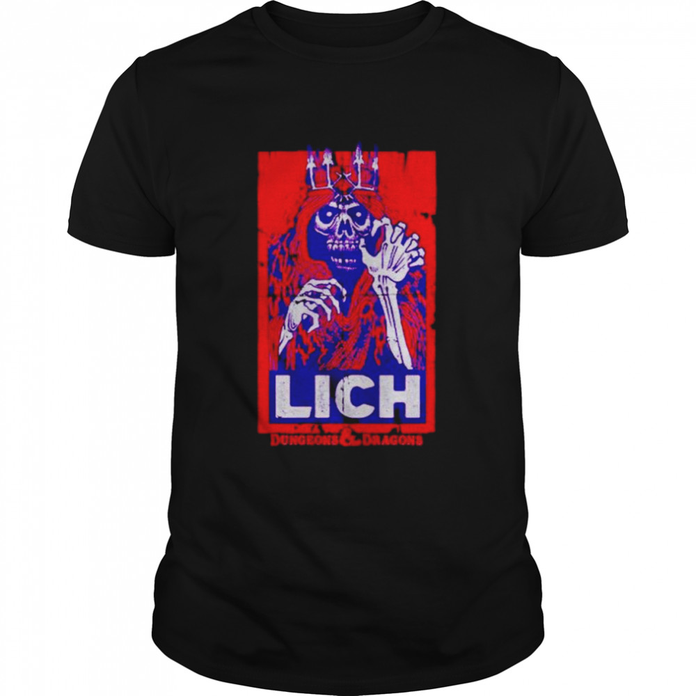 Lich Dungeons Dragons shirt