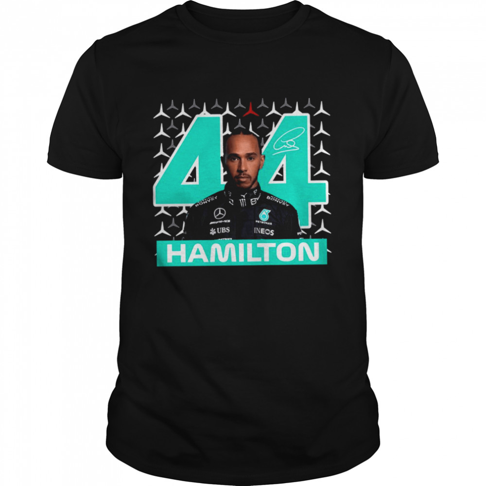 Mercedes Amg F1 2022 Lewis Hamilton Car Racing shirt