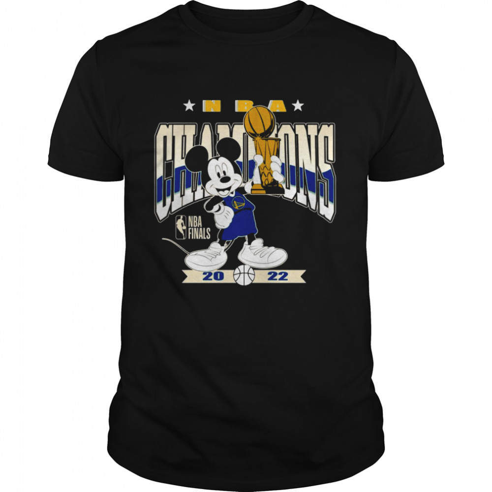 Mickey Mouse Golden State Warriors NBA Finals Champions 2022 Shirt