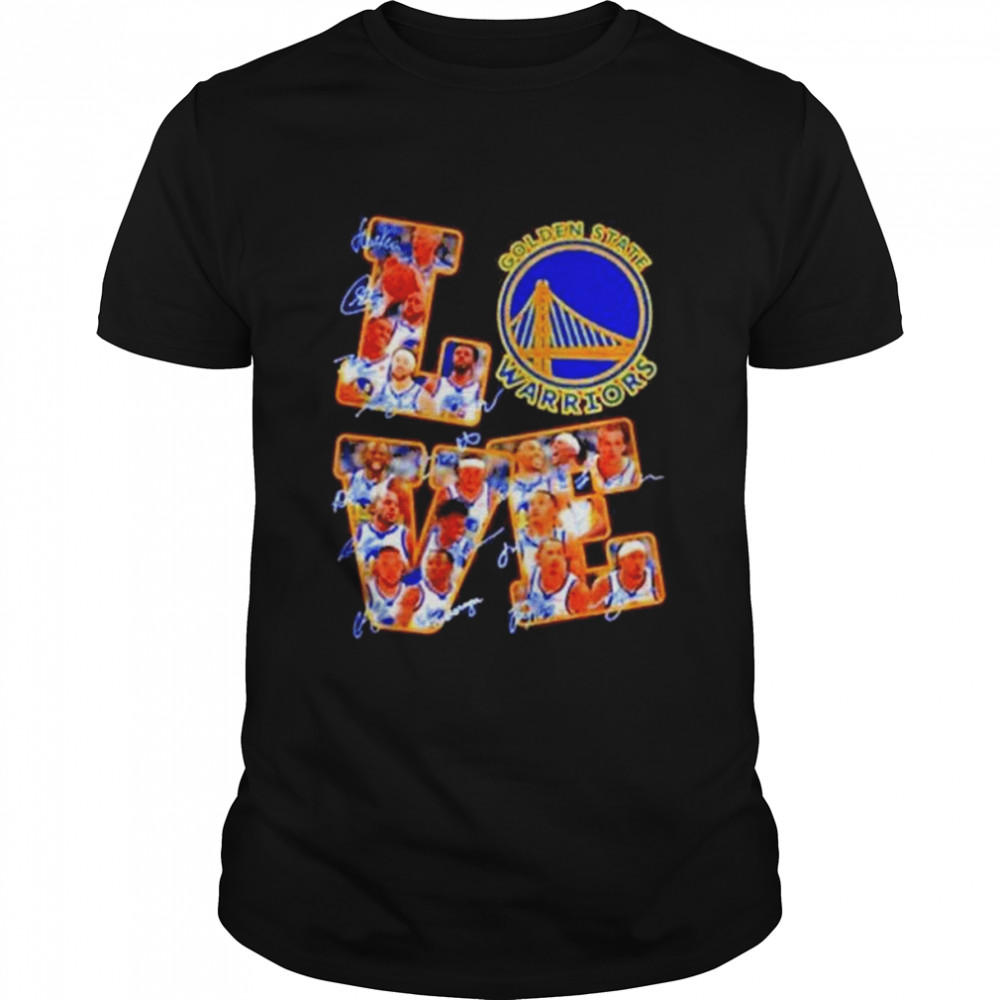 NBA finals golden state warriors champions 2022 NBA finals champions love golden state warriors signatures shirt