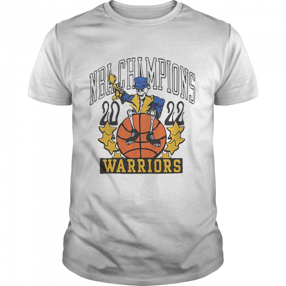 NBA x Grateful Dead 2022 Champs Warriors Shirt