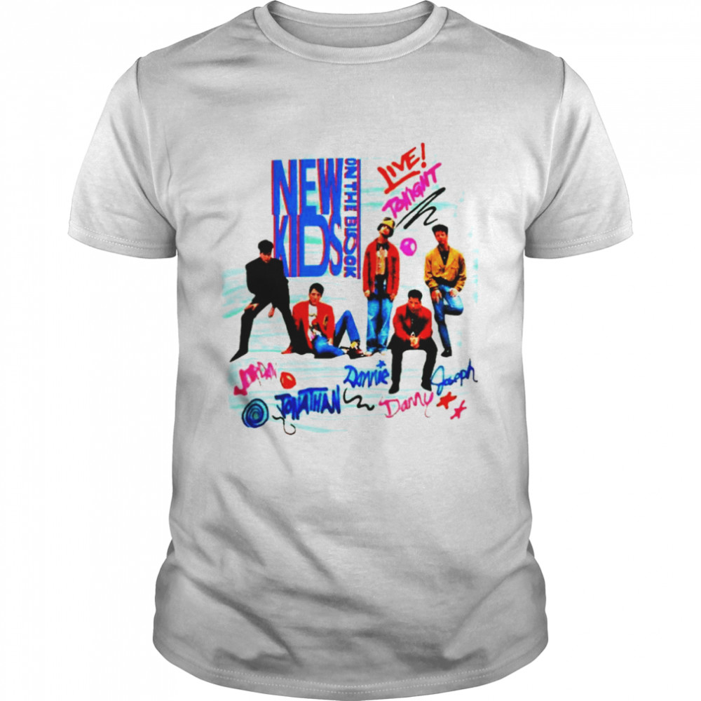 Retro Vintage New Kids on The Block shirt