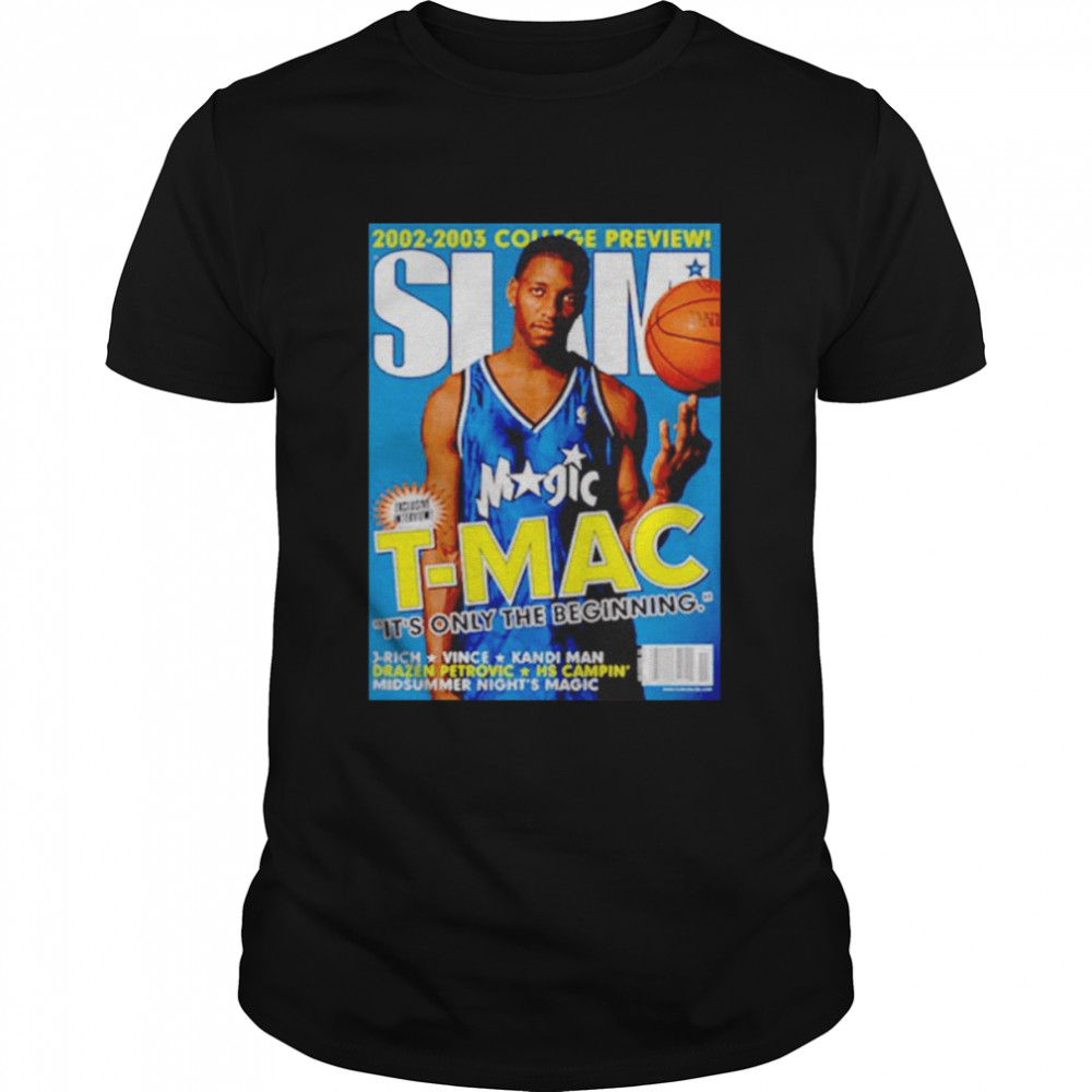 Slam Cover Tracy Mcgrady 2022 shirt