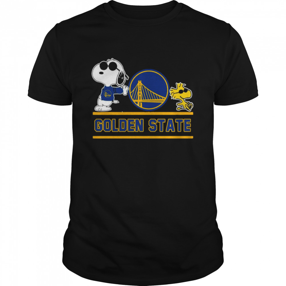 Snoopy And Woodstock Golden State Warriors 2022 NBA Champions Shirt