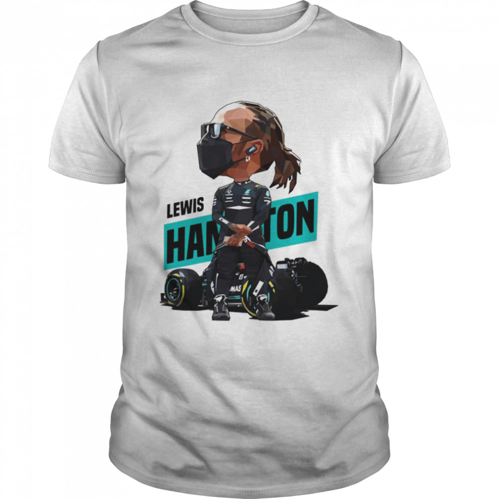 Tooned Hamilton Lewis Hamilton Car Racing shirt