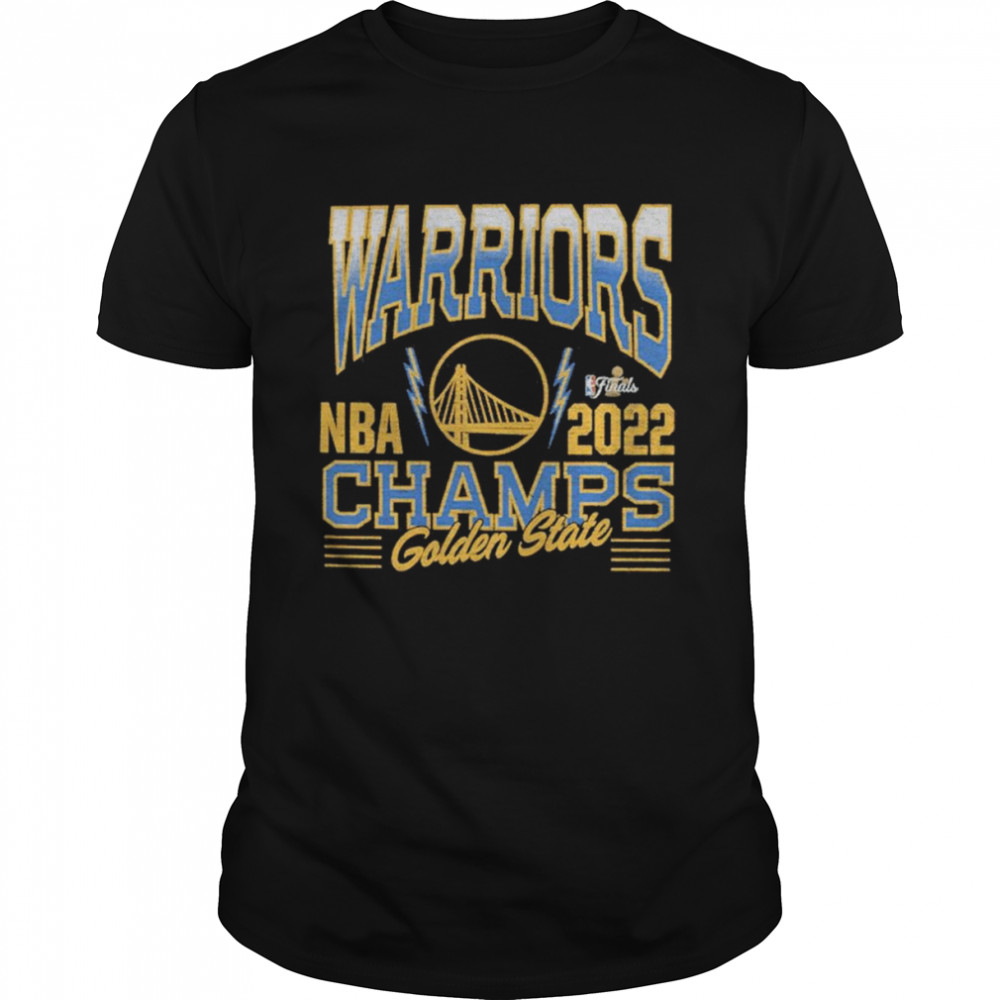 Vintage Golden State Warriors ’47 2022 NBA Finals Champions Franklin T-Shirt