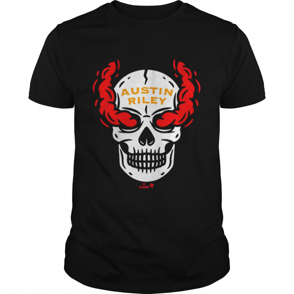 Atlanta Braves Austin Riley Stone Cold Skull Shirt